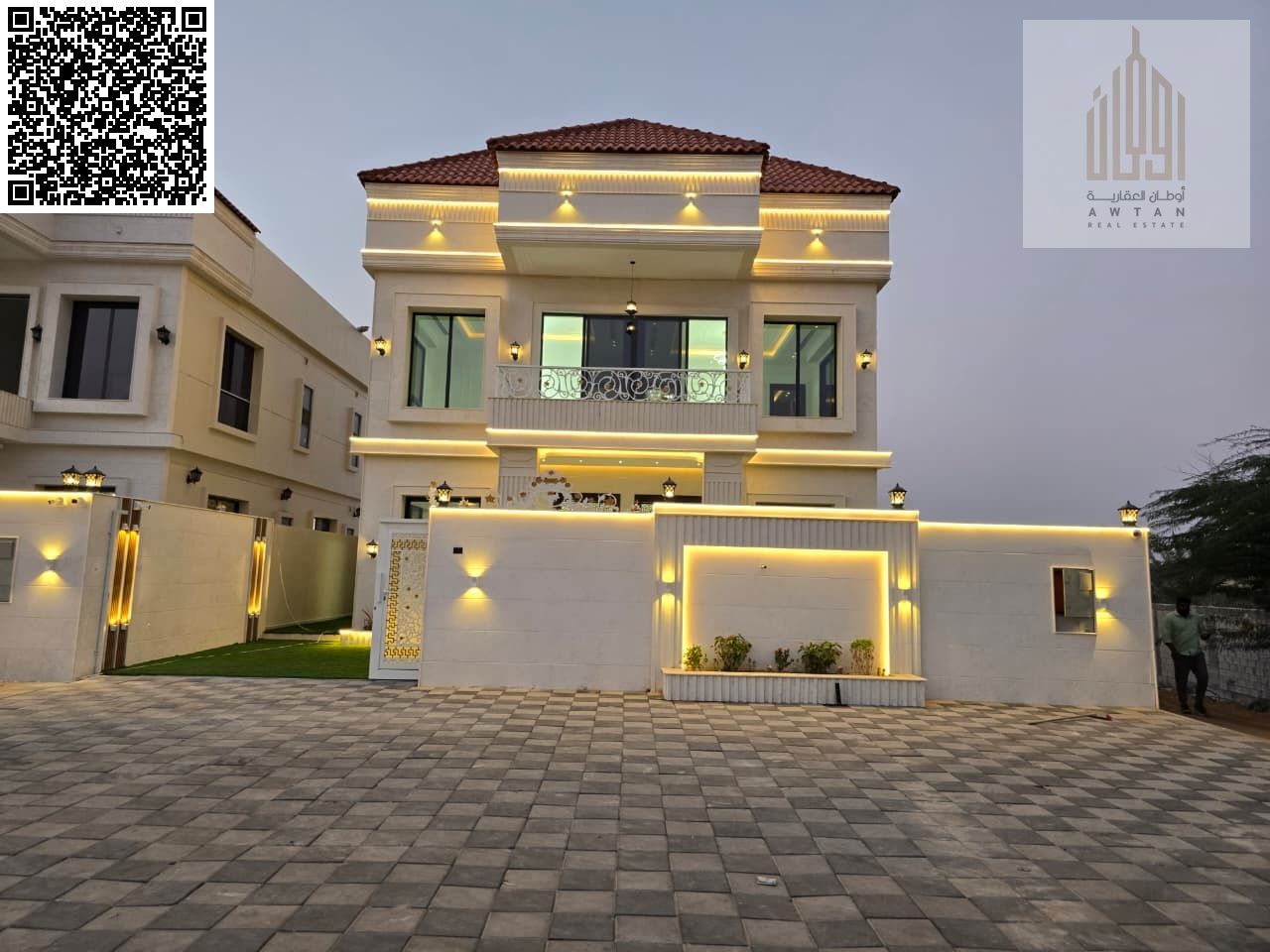 Villa with a 25-meter setback, high-end finishes, freehold ownership.