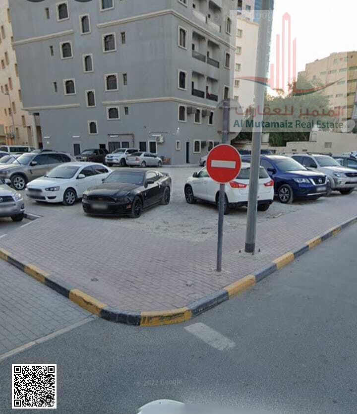 Land for sale in Ajman, Al Nakheel area, residential/commercial, ground floor + 6 floors, area 5467 sq ft, asking price 2,100,000
