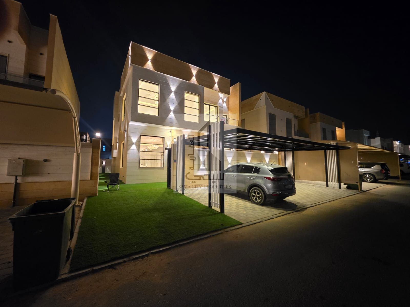 New brand villa for sale ready to move including water,electricity and air conditioning