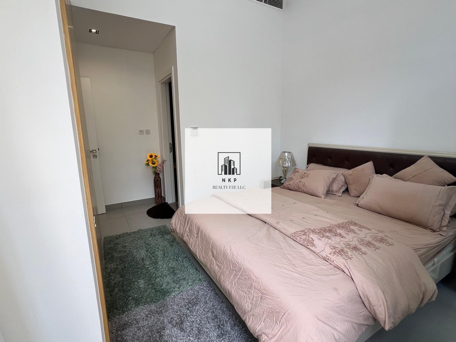 Specious luxury one bedroom full furnished available for rent in Al Mamsha community