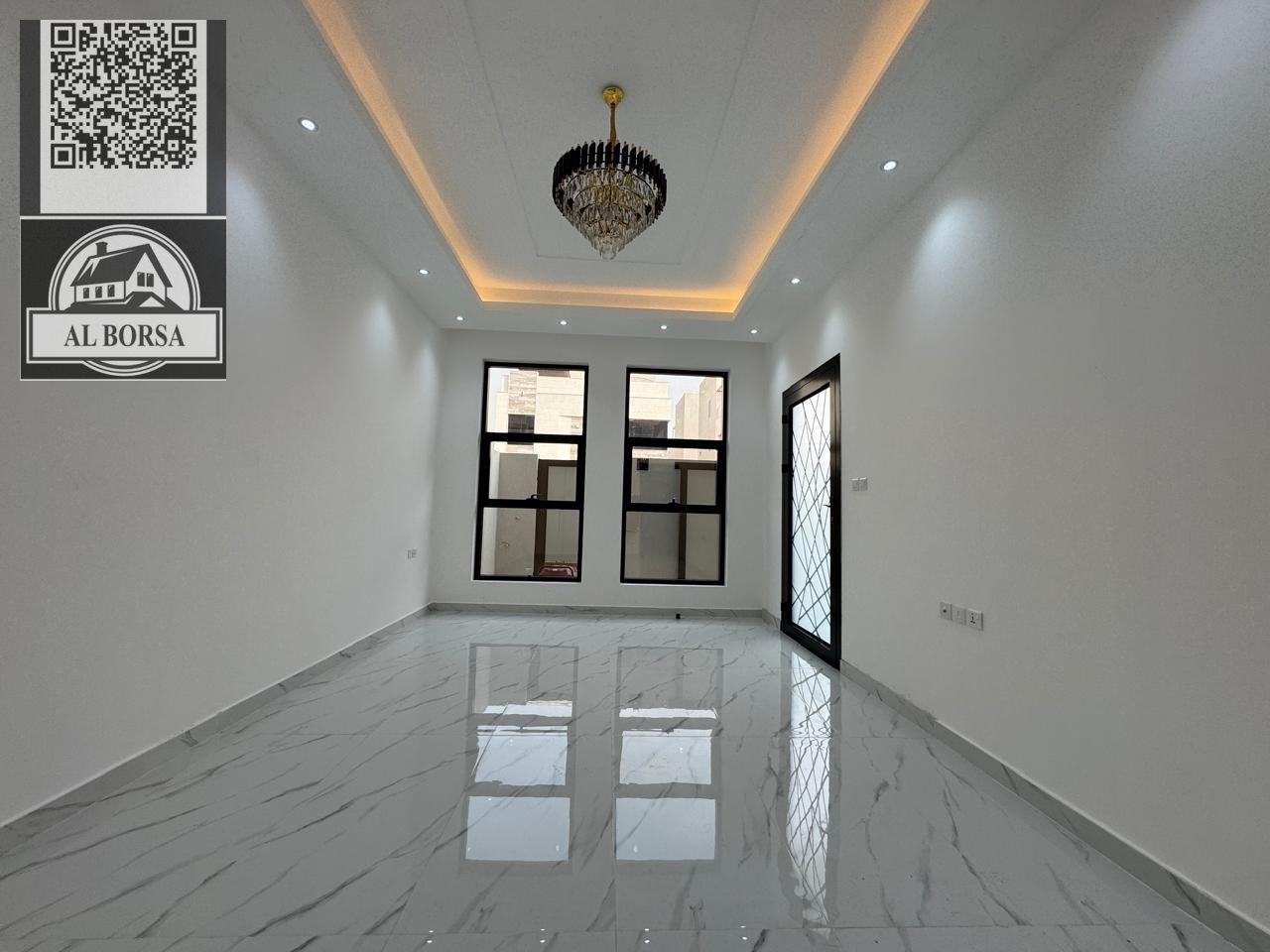 Luxury villa for rent in Al Yasmin area – Ajman | 4 master bedrooms + majlis + living room | Prime location and elegant finishing