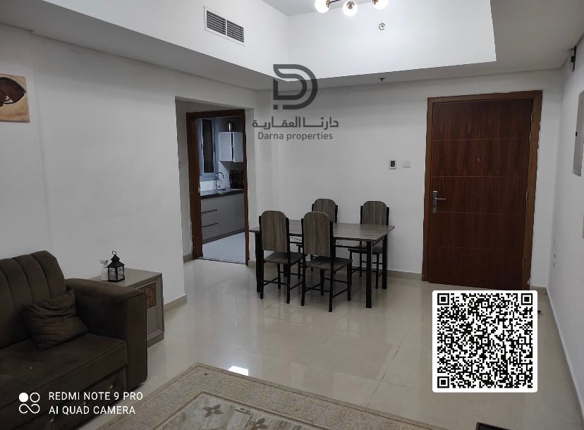 Nuaimeya One Tower – Ajman Fully Furnished 1 Bedroom Apartment with Parking for Sale Area: 815 sq. ft. Total Price: AED 465,000 Down Payment: AED 289,500 Remaining Balance: AED 175,500 Monthly Installment: AED 4,200 September Annual Payment: AED 18,700 Pa