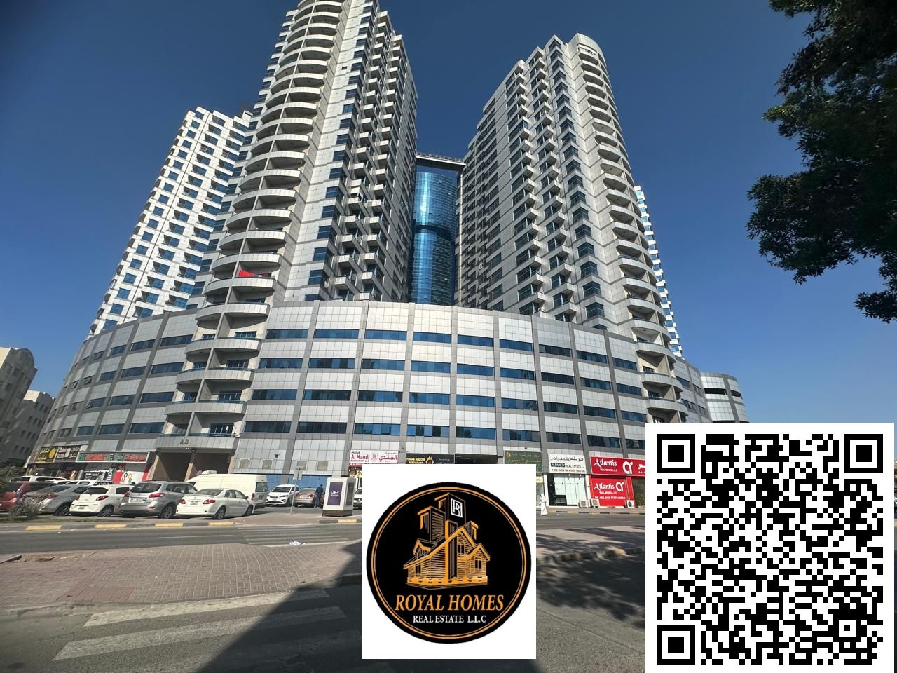 Spacious!! Very Good Price Studio For Rent in Falcon Towers Ajman