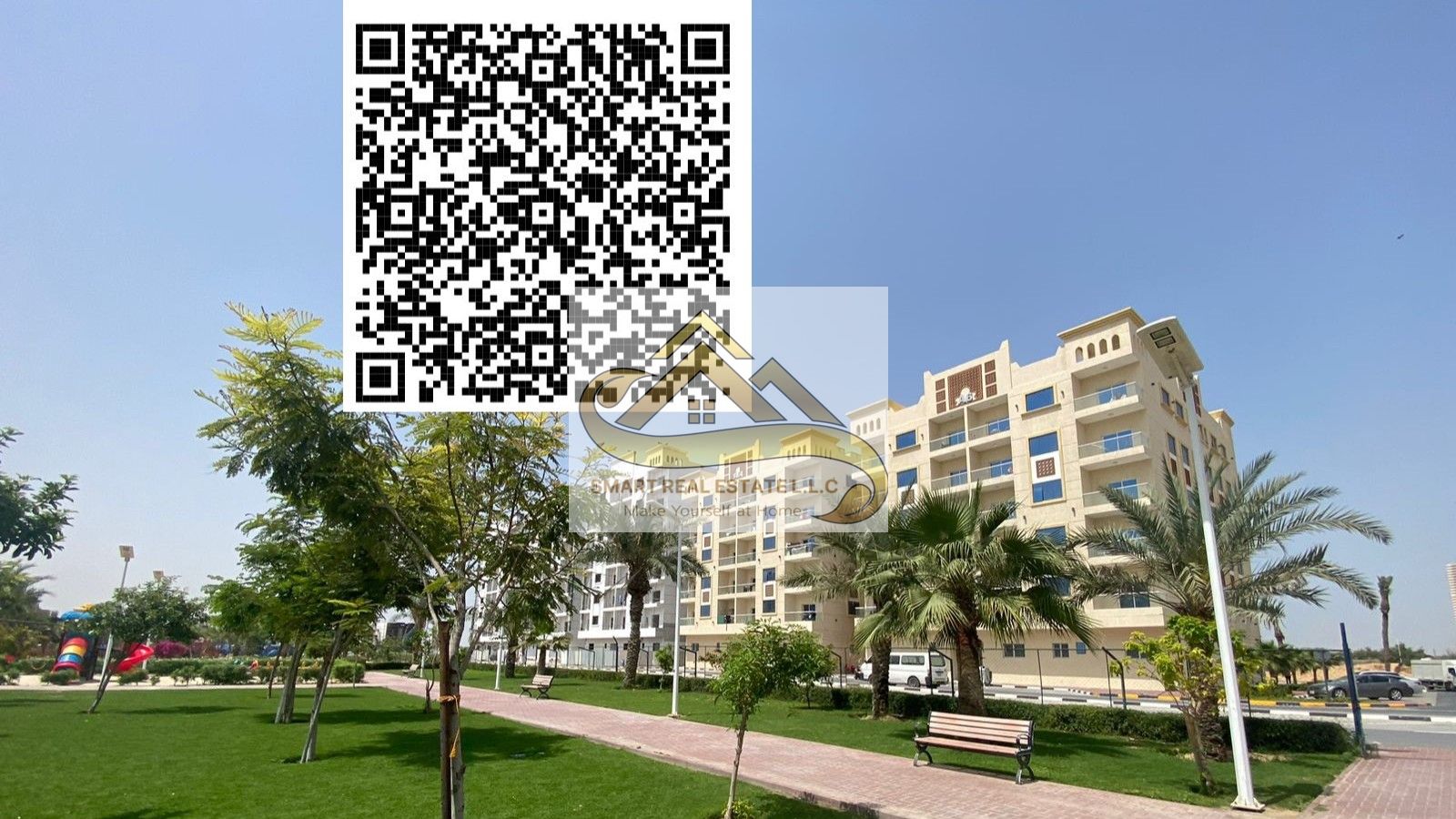 studio big size for sale in al ammera villag phase 3 withe one batheroom and a big seperate kitchen and balcony withe beautiful open view