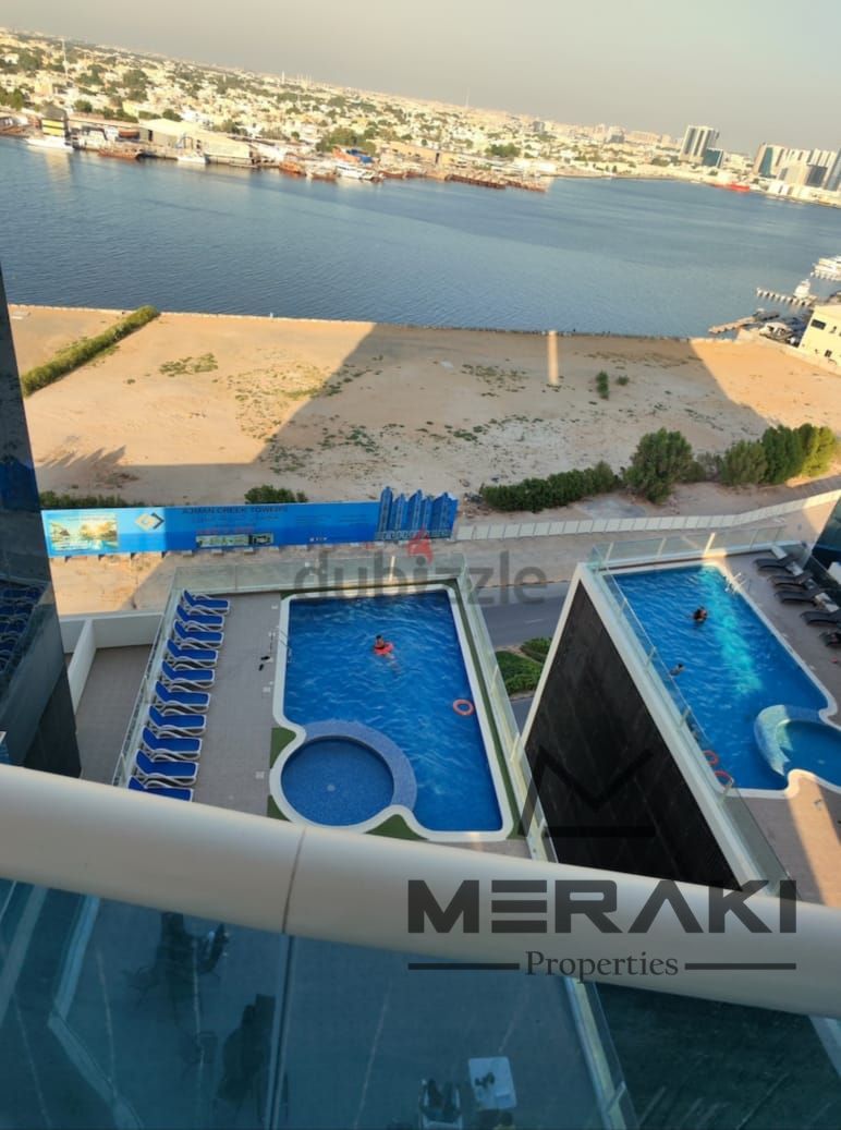 Own a **1-bedroom apartment (cash)** with a **full open view of the creek**, offering a serene lifestyle with stunning scenery and a prime location cl