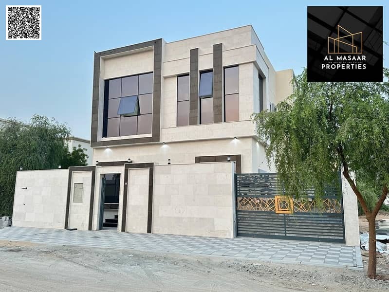 Ready-to-move-in villa for sale, close to all services, including registration and ownership fees.