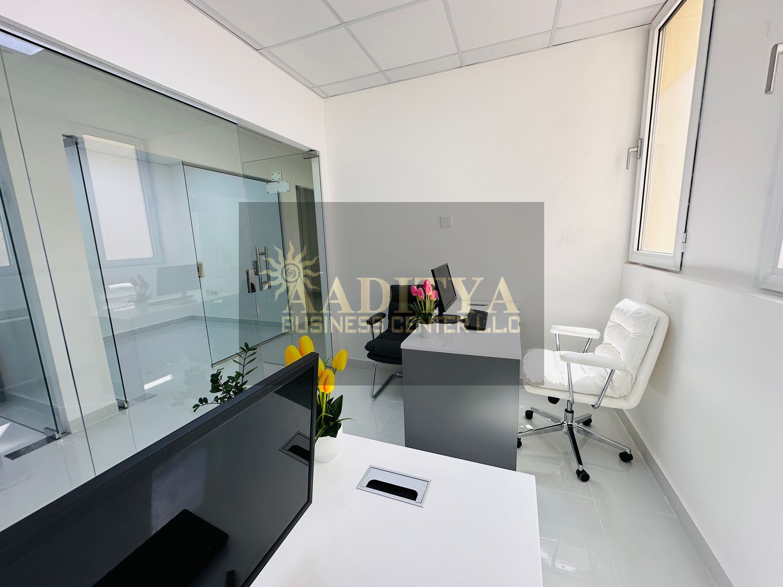Fully Furnished office | Bank account assistance | free utilities