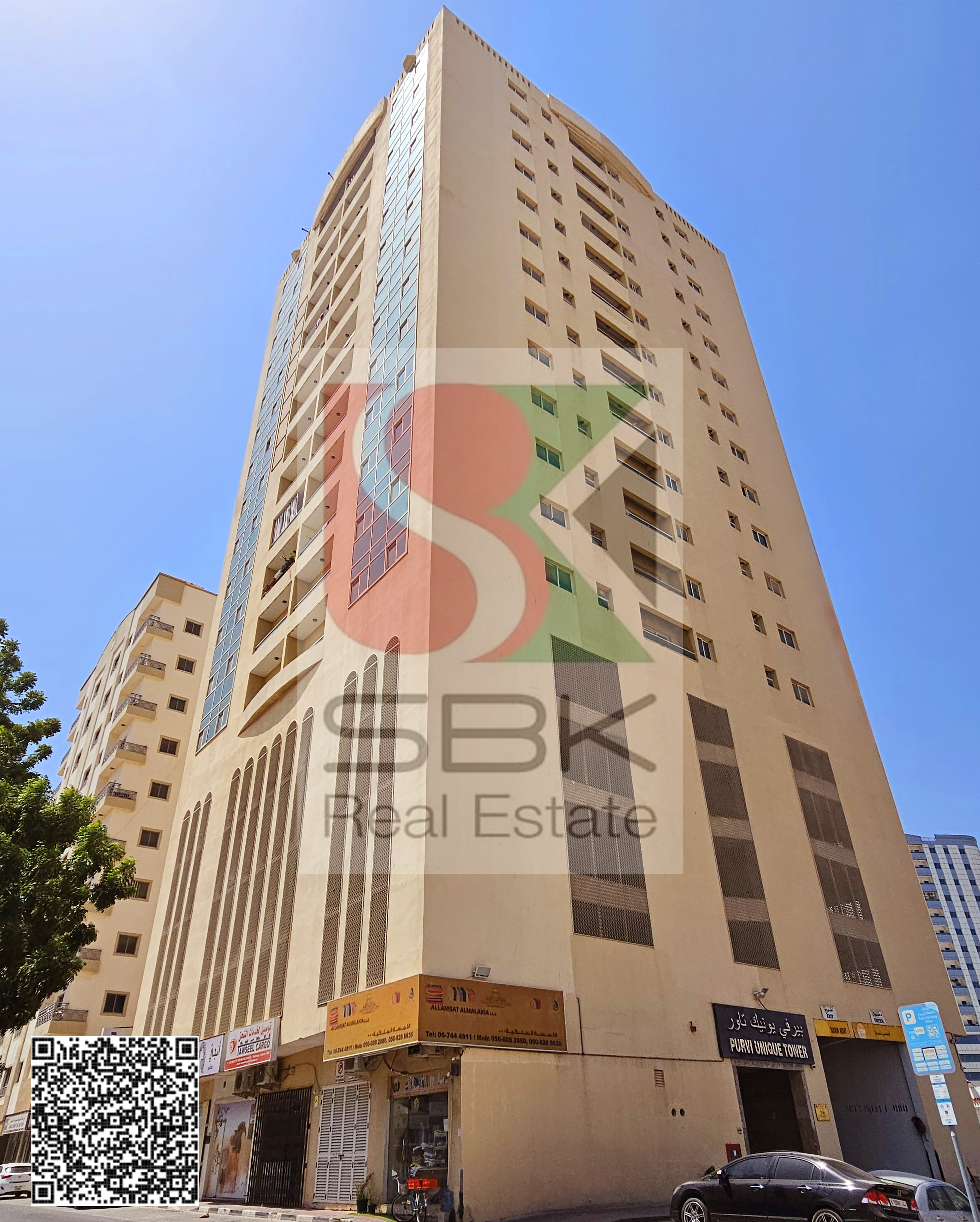 SPACIOUS 1BHK AVAILABLE in Purvi Building, Nauimiya 1, AJMAN