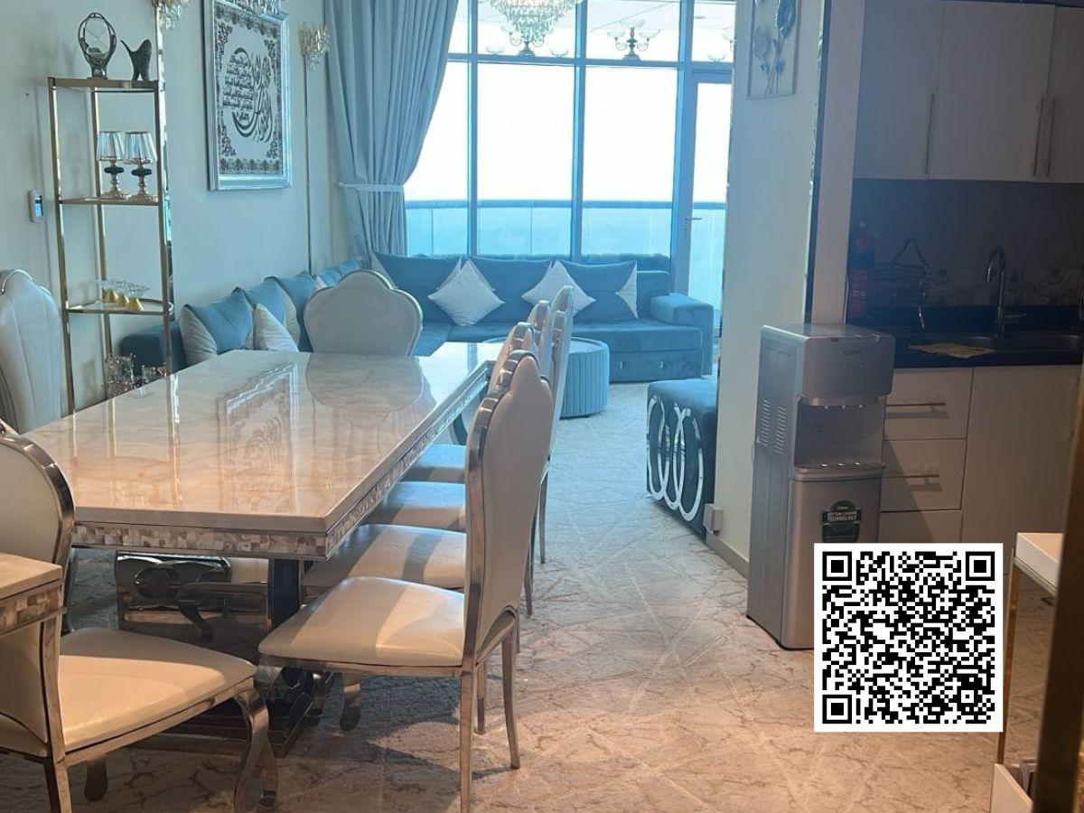 Fully Furnished 2BHK w/ Full Sea View | Ajman Corniche Residence | AED 1,150,000