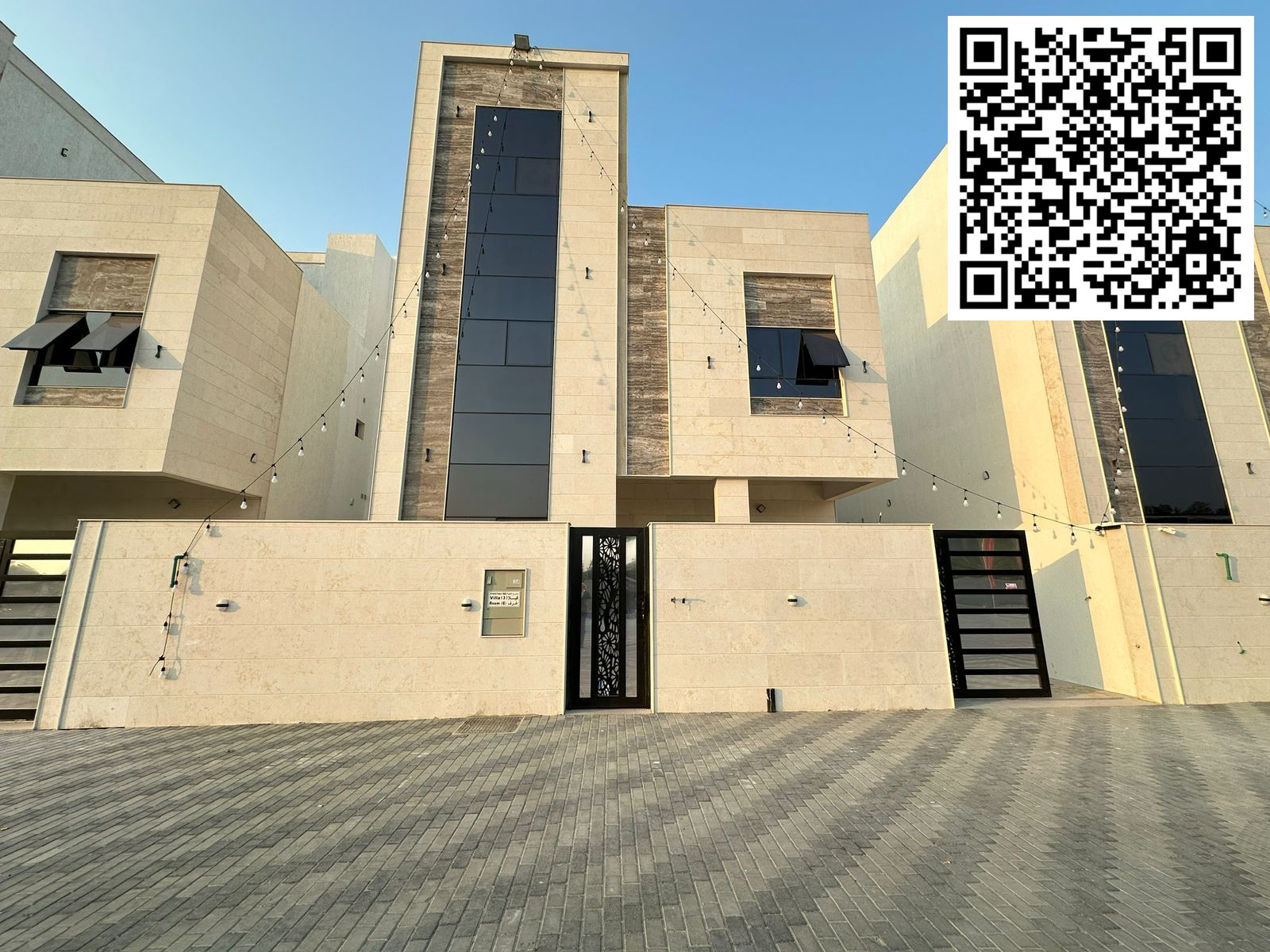 Luxury villa for sale in Al Helio area – Ajman. 6 very spacious master bedrooms with elegant design and luxurious finishes. A lavish majlis (reception