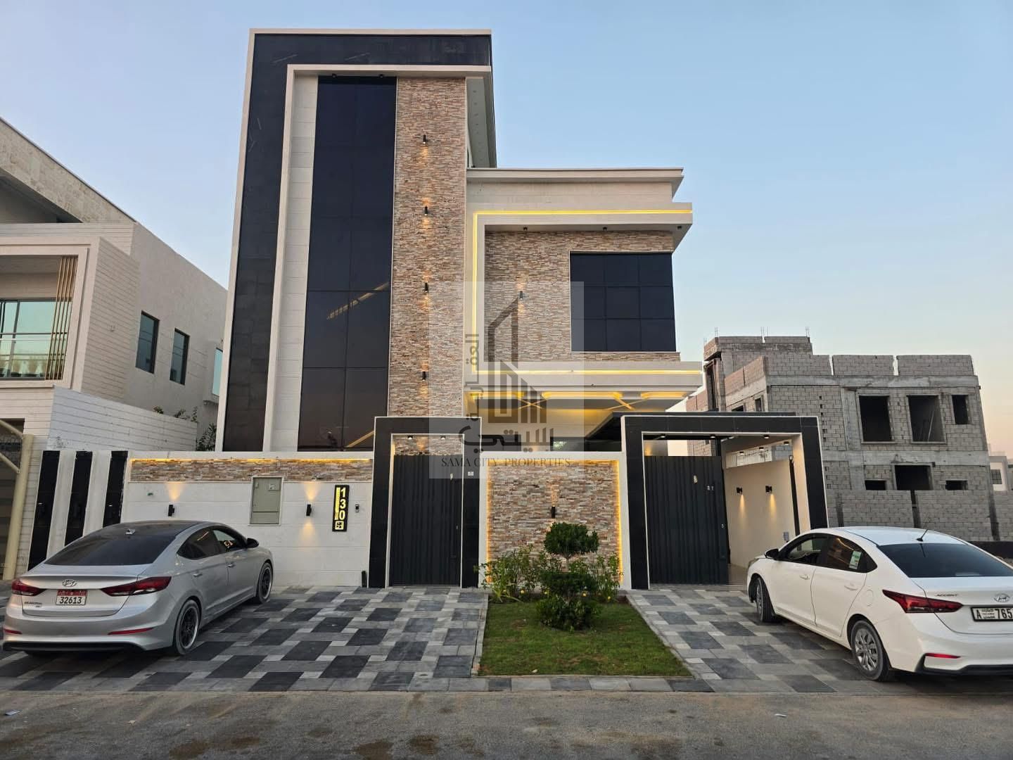 Luxury modern villa for sale in Al Yasmin, Ajman