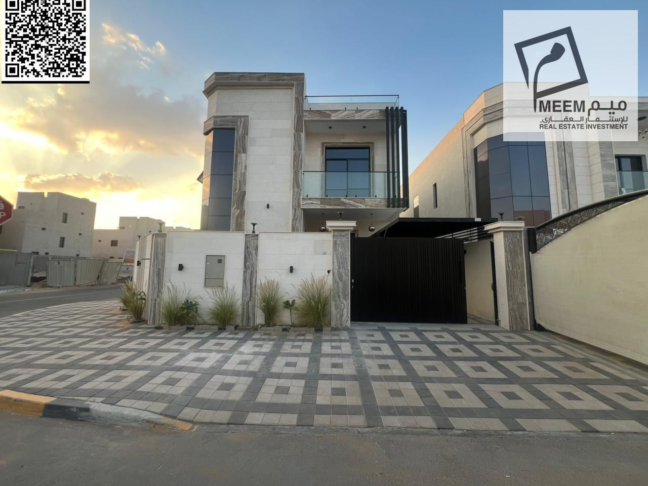 Luxury Residential & Investment Villa for Sale in Al Zahya, Ajman | Super Deluxe Marble Finish