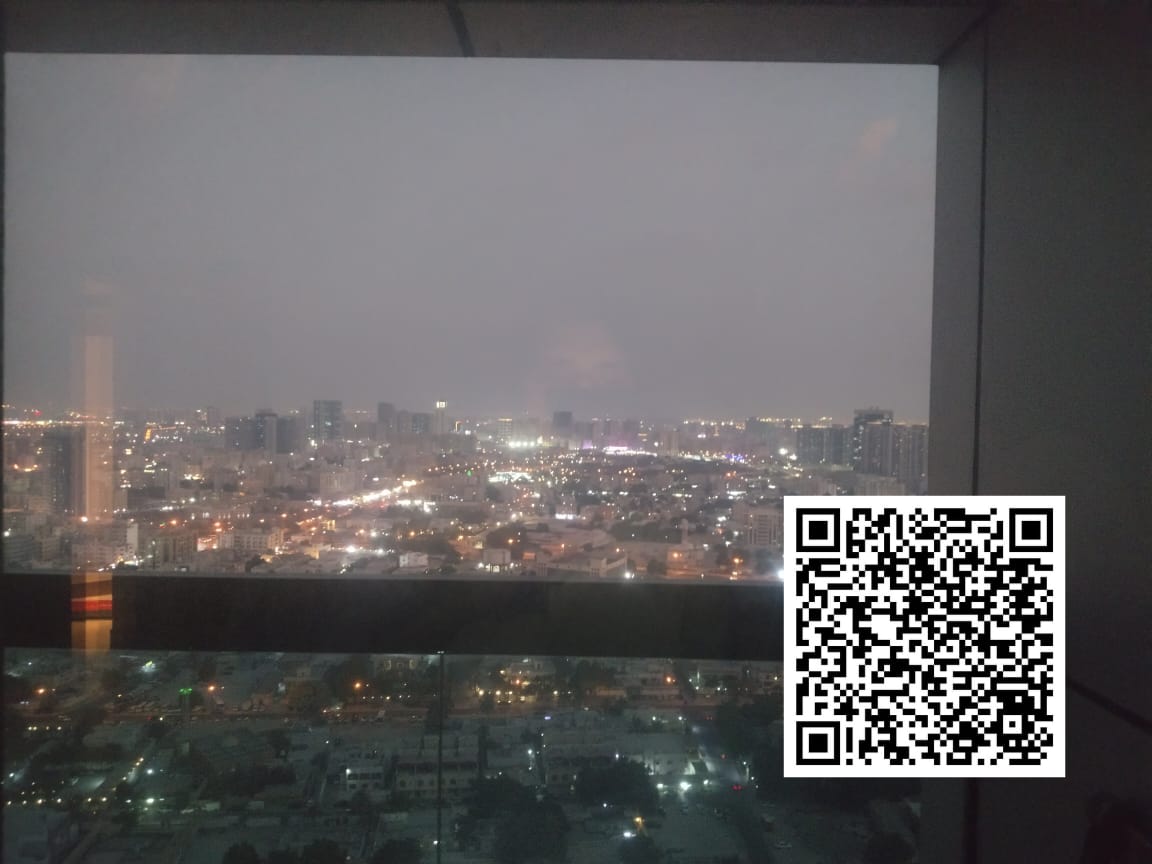 1BHK Semi-Furnished Apartment for Yearly Rent in Corniche Tower, Ajman"
