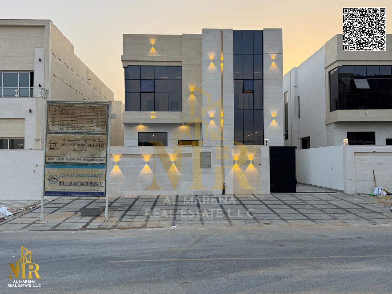 For Sale – Luxury Villa in Al Helio 2 – Ajman | 5 Master Bedrooms | Majlis and 2 Living Rooms | Modern Kitchen | Spacious Yard | 2 Floors