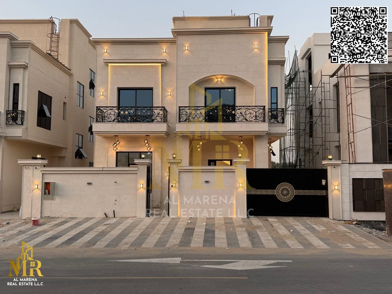 Luxury villa in Al-Haliyo 2 - 6 spacious rooms - including air conditioning - an excellent opportunity for family living!