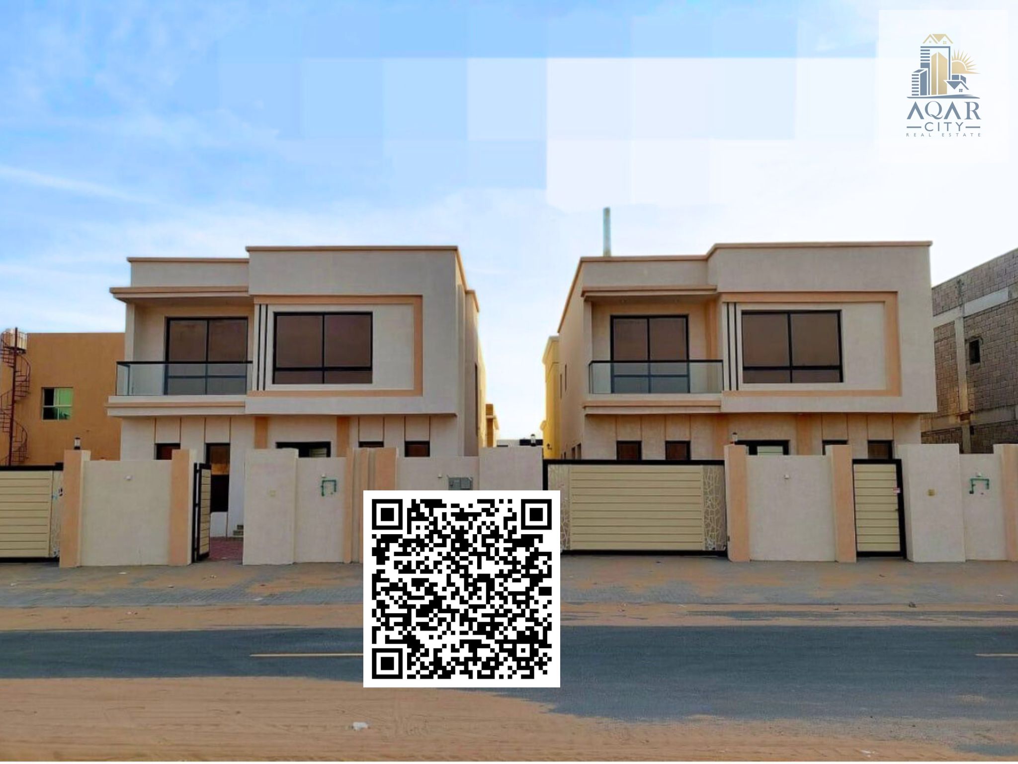 Fully Connected with Water & Electricity – Ready Villa in Al Zahya near MBZ Road