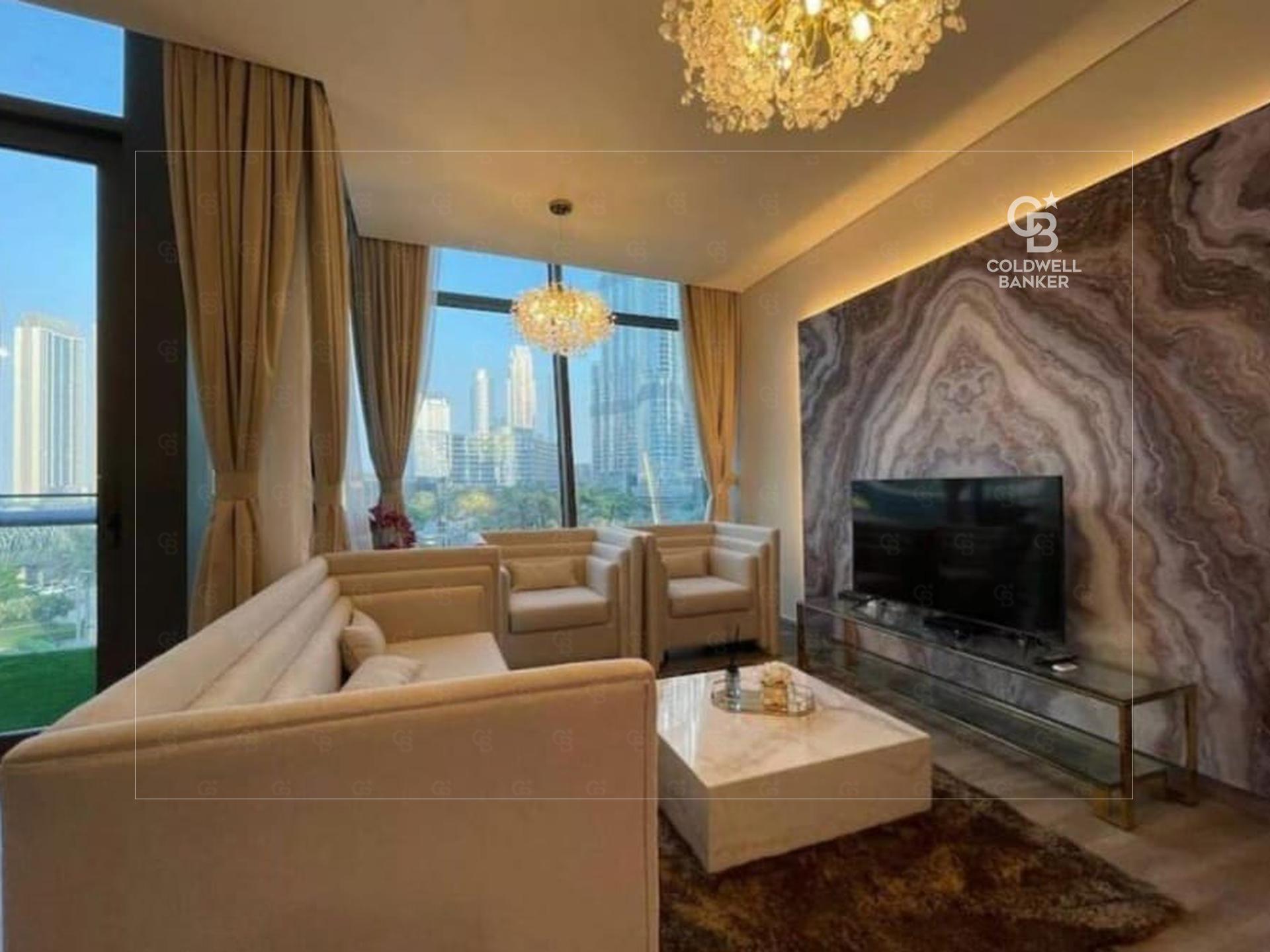 Furnished | Burj Khalifa View | Vacant