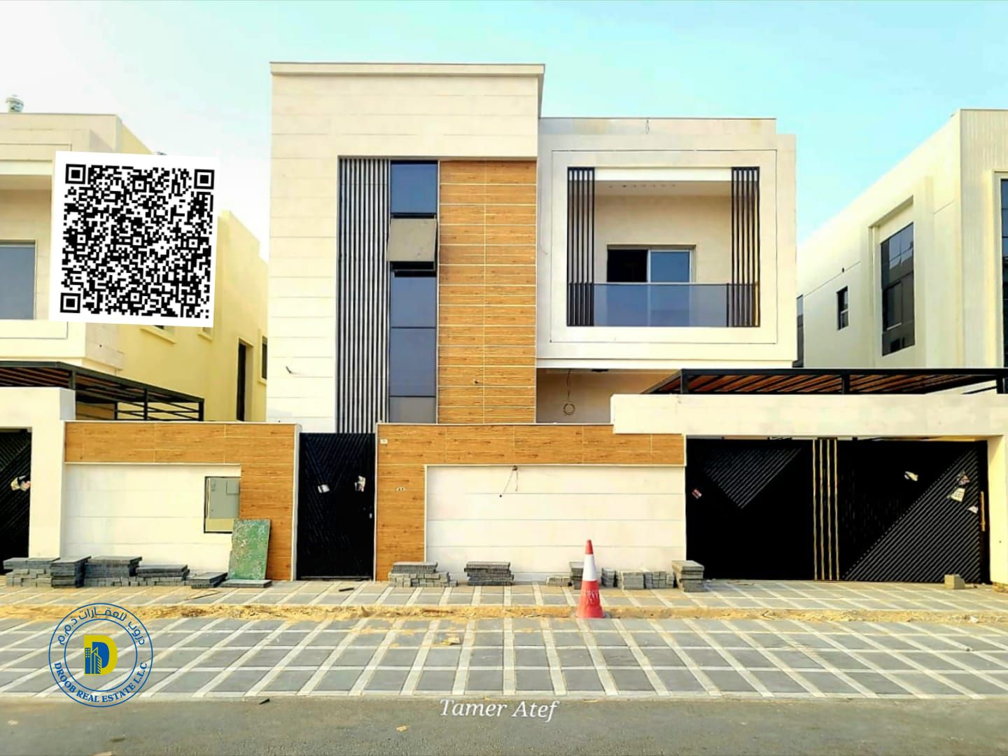 For sale: Modern villa with 5 bedrooms and a roof terrace in Al Bahia area, Ajman