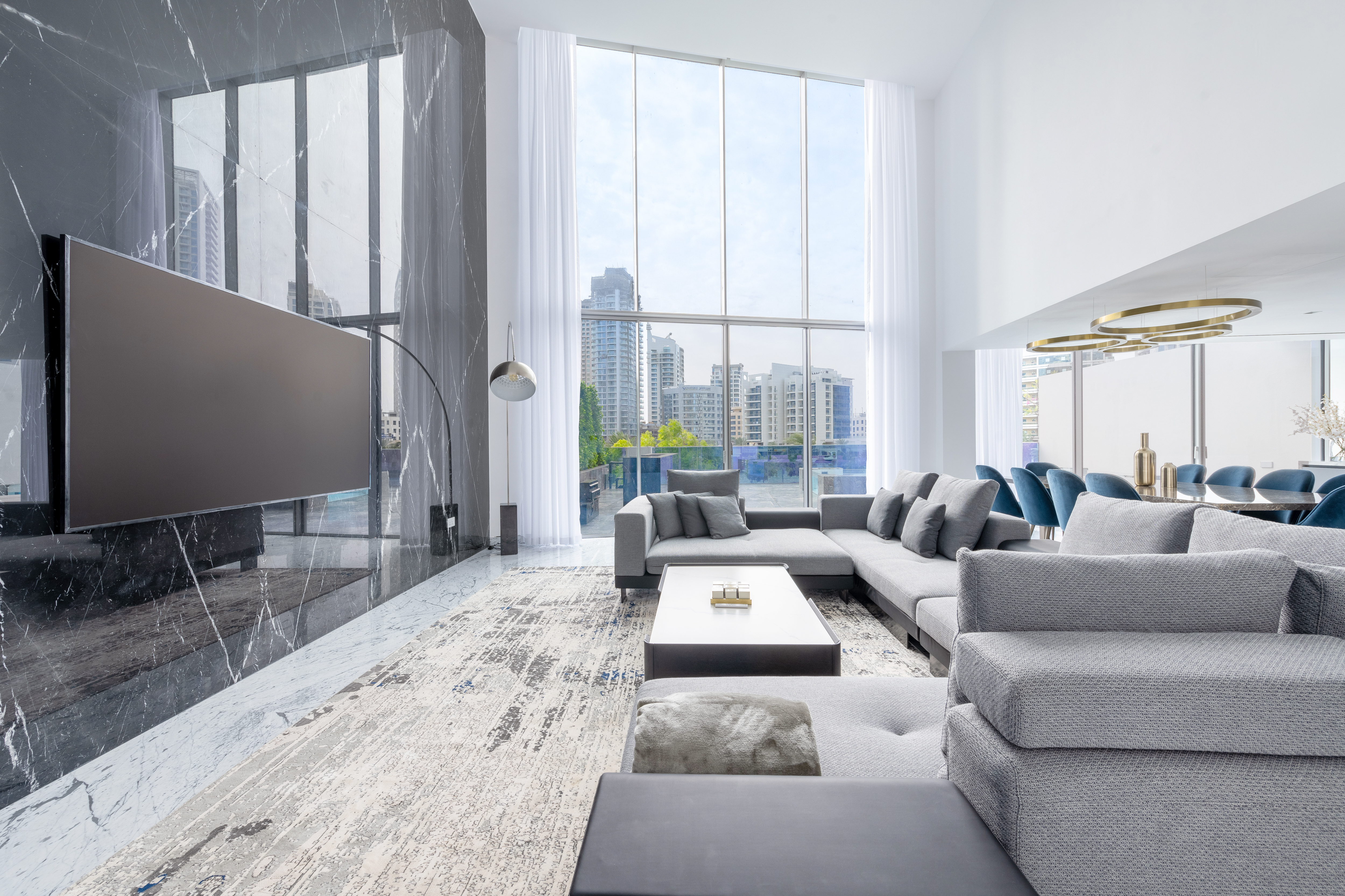 Grand Dubai Marina 4BR Triplex w/ Pool, Gym, Sauna