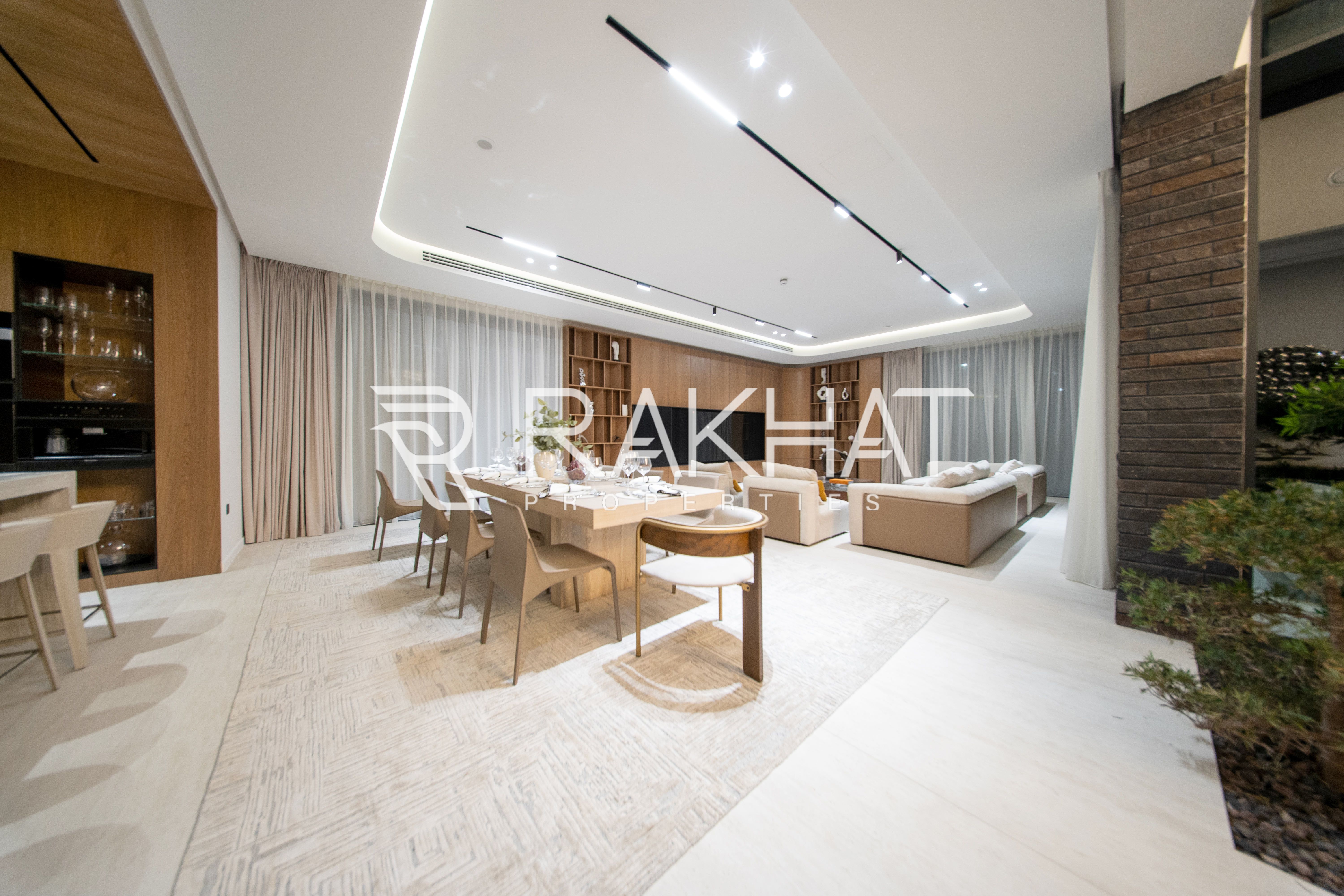 Burj Khalifa View | Steps to Beach and Community