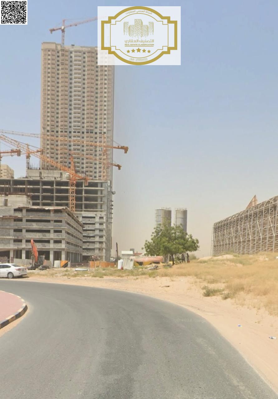 Commercial Residential plot for sale in Ajman Alamerah Emirates city on Mohammed Bin zayed road