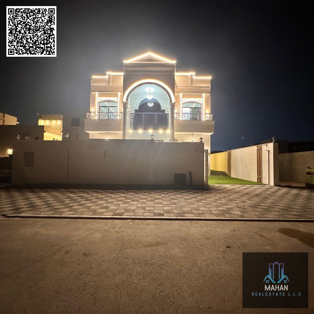 Elegant Corner Classic Design Villa for Sale in Al Helio 2 – Ajman (Including Registration Fees)