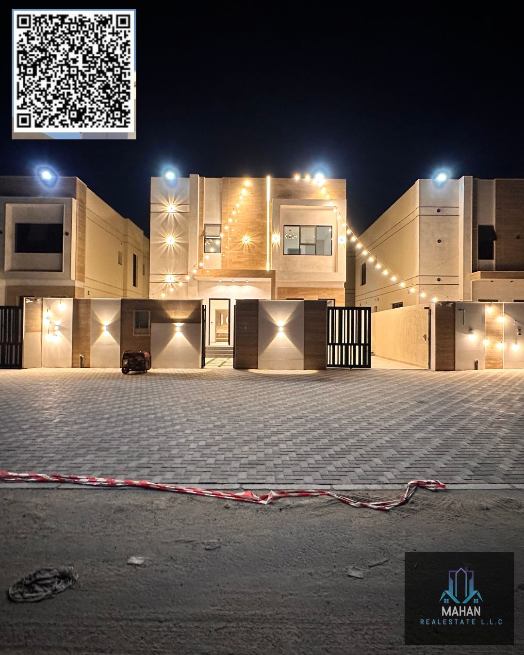 3-Bedroom Villa for Sale in Ajman • Land Area: 3,014 sq. ft • Built-Up Area: 2,700 sq. ft • Villa Features: 3 Master Bedrooms, Majlis, Hall, Spacious Kitchen • Parking: Big parking space for multiple cars • Location: Prime area near Sheikh Mohammed Bin Za