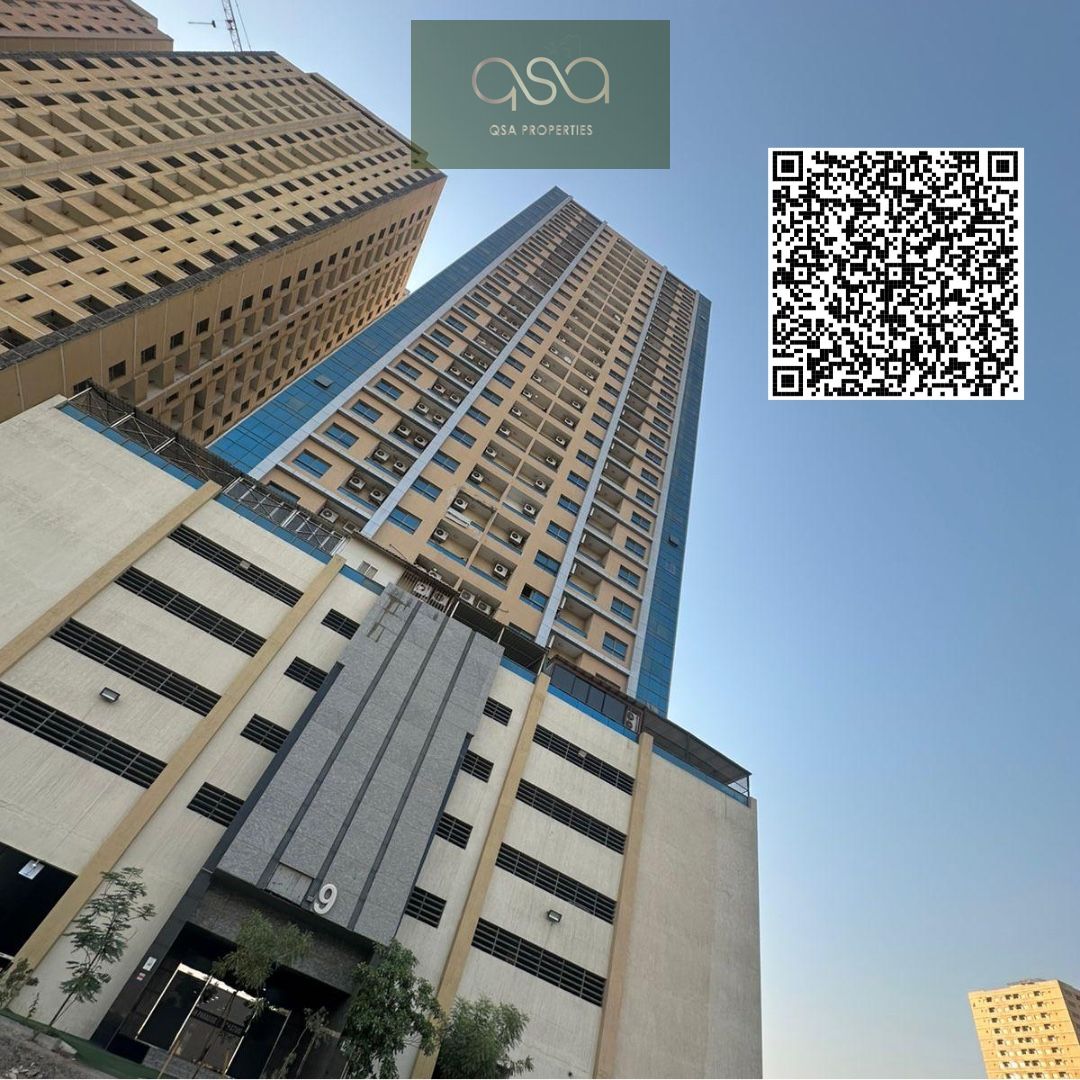 Spacious Three bedrooms living hall with covered parking Apartment available for Sell Paradise lake tower Ajman
