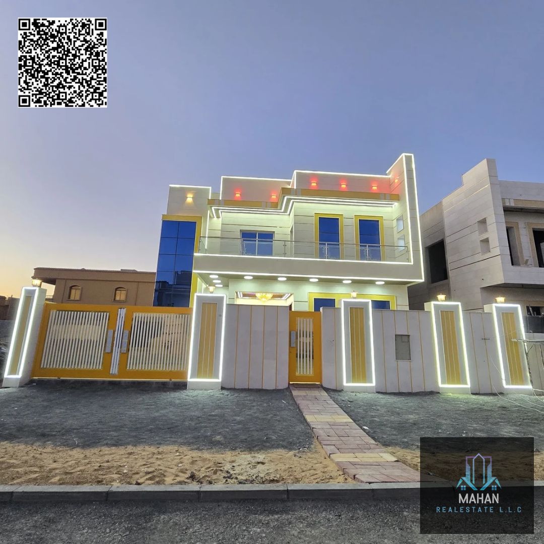 Luxury 7BR Villa with Swimming Pool & Central AC | Prime Location | Ajman | AED 4M