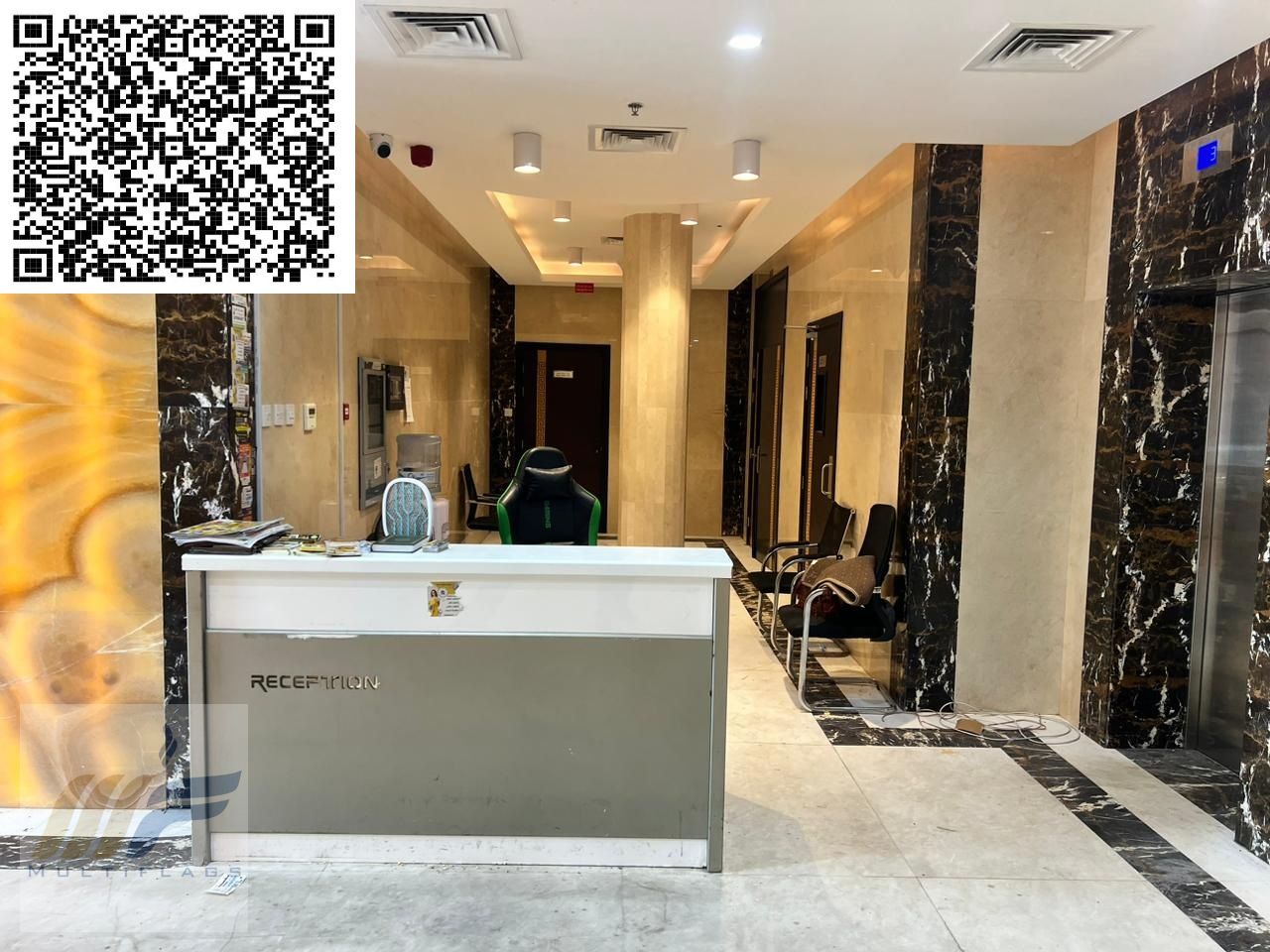 Ready One Bedroom with Balcony in Ghoroub Towers 7 Years Installment Direct from developer No Any Hidden charges