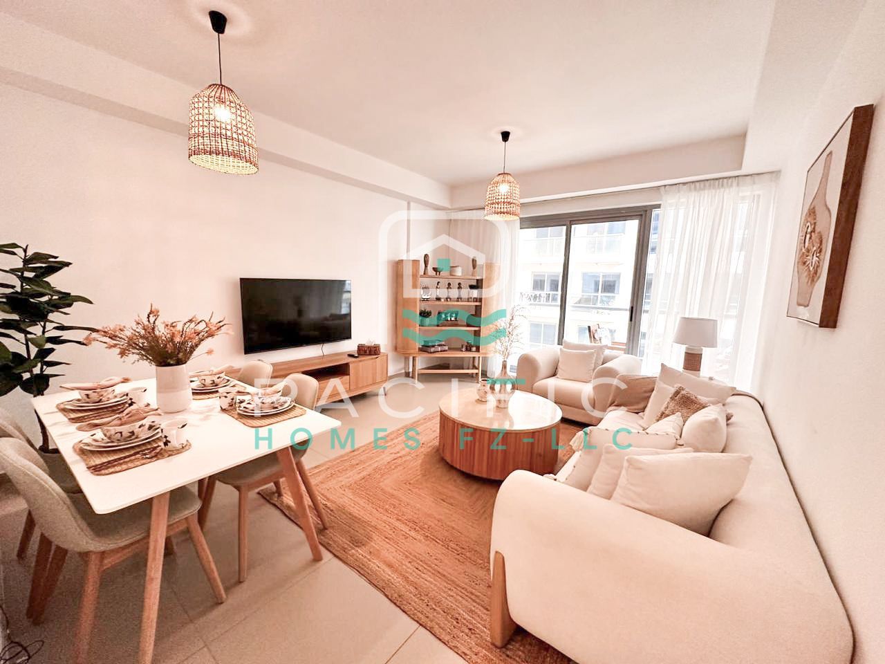 Modern 1BR | Partial Sea View | 60K