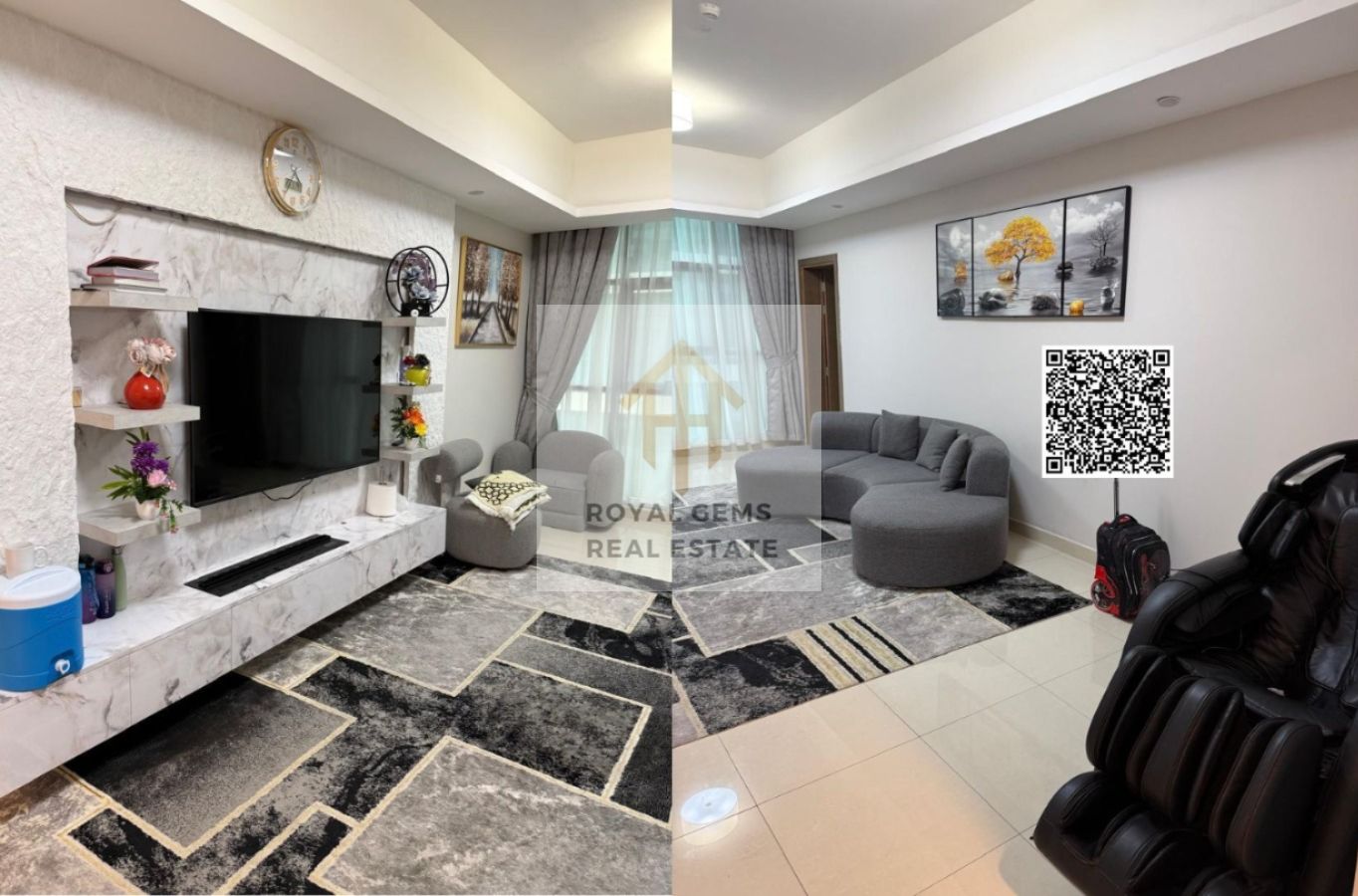 Spacious 2-Bedroom Furnished Apartment with Storage Room in Gulfa Tower, Ajman – Move-In Ready!