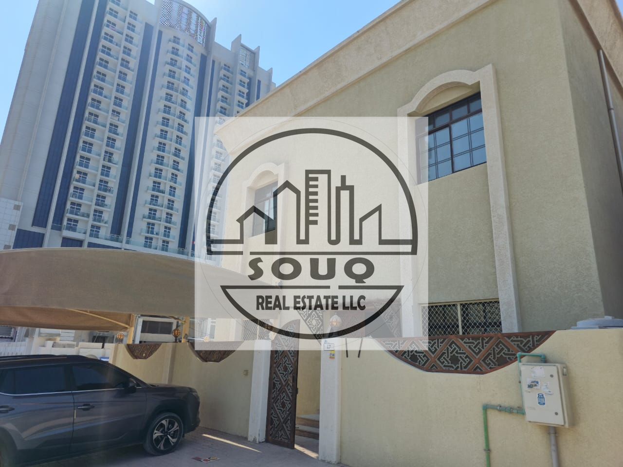 Brand new villa, first occupancy, on Al Qawasim Corniche