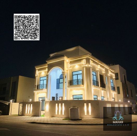 ** Spacious Classic Corner Villa (4100 SQFT Plot) | 6BR + Majlis | Lifetime No Service Charge | Ajman**