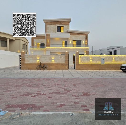 Luxury Freehold Villa Ajman | 8 BR Pool | Lifetime NO Service Fee | Huge Corner Plot | Al Yasmeen
