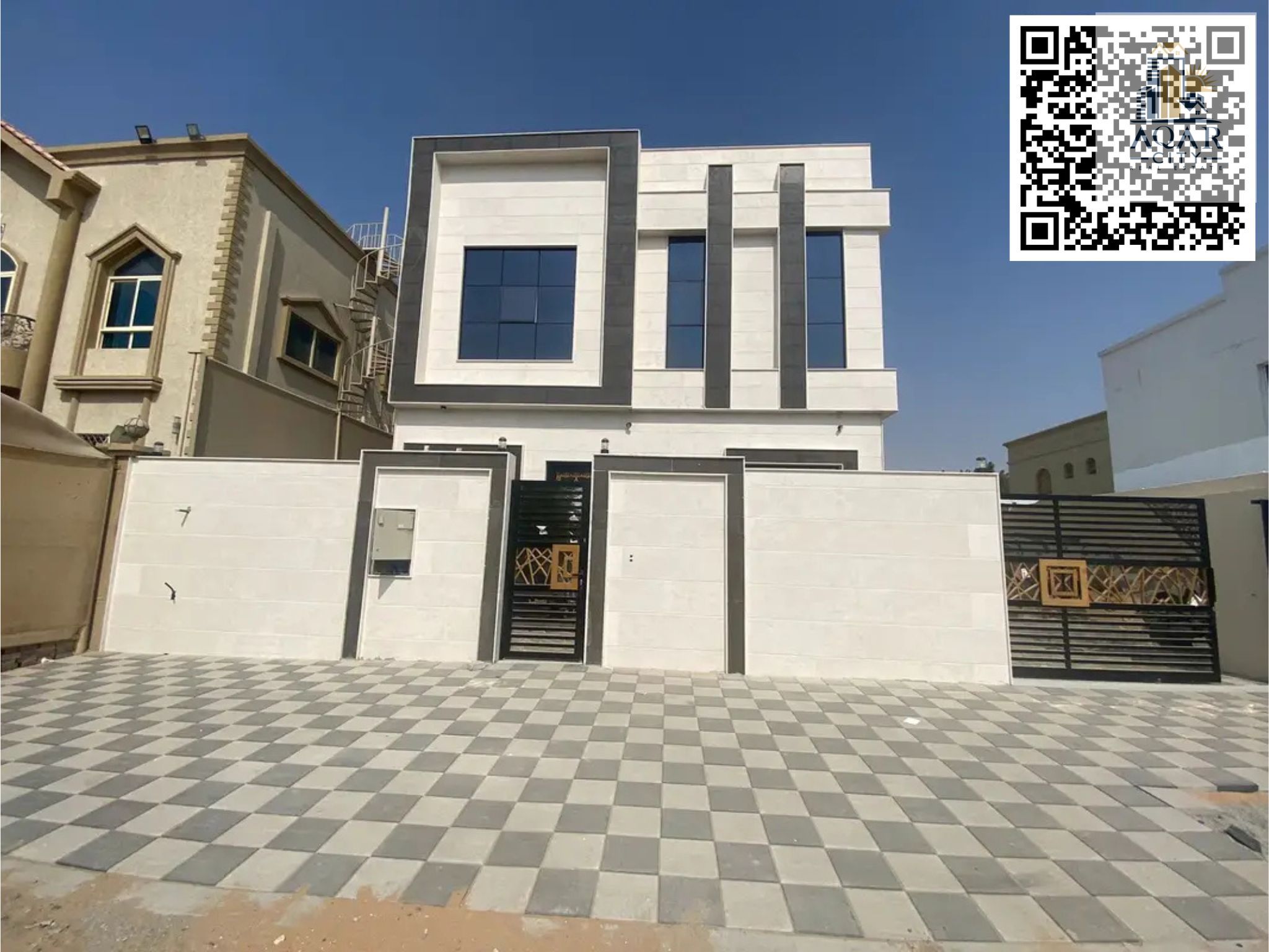 (Including Registration Fees) – Directly Opposite the Mosque - Modern Villa for Sale in Al Helio, Ajman | AED 1,440,000