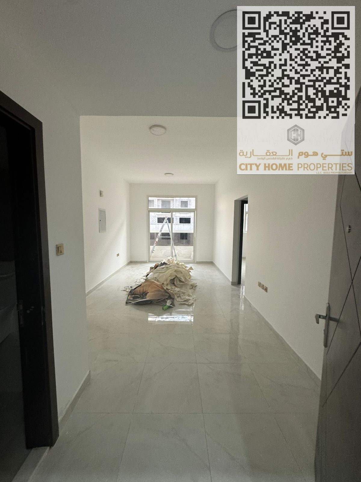 A 2-bedroom apartment with a hall in a hotel-style building for annual rent in Al Mowaihat 3, Ajman. Spacious, near Mohammed Bin Zayed exit