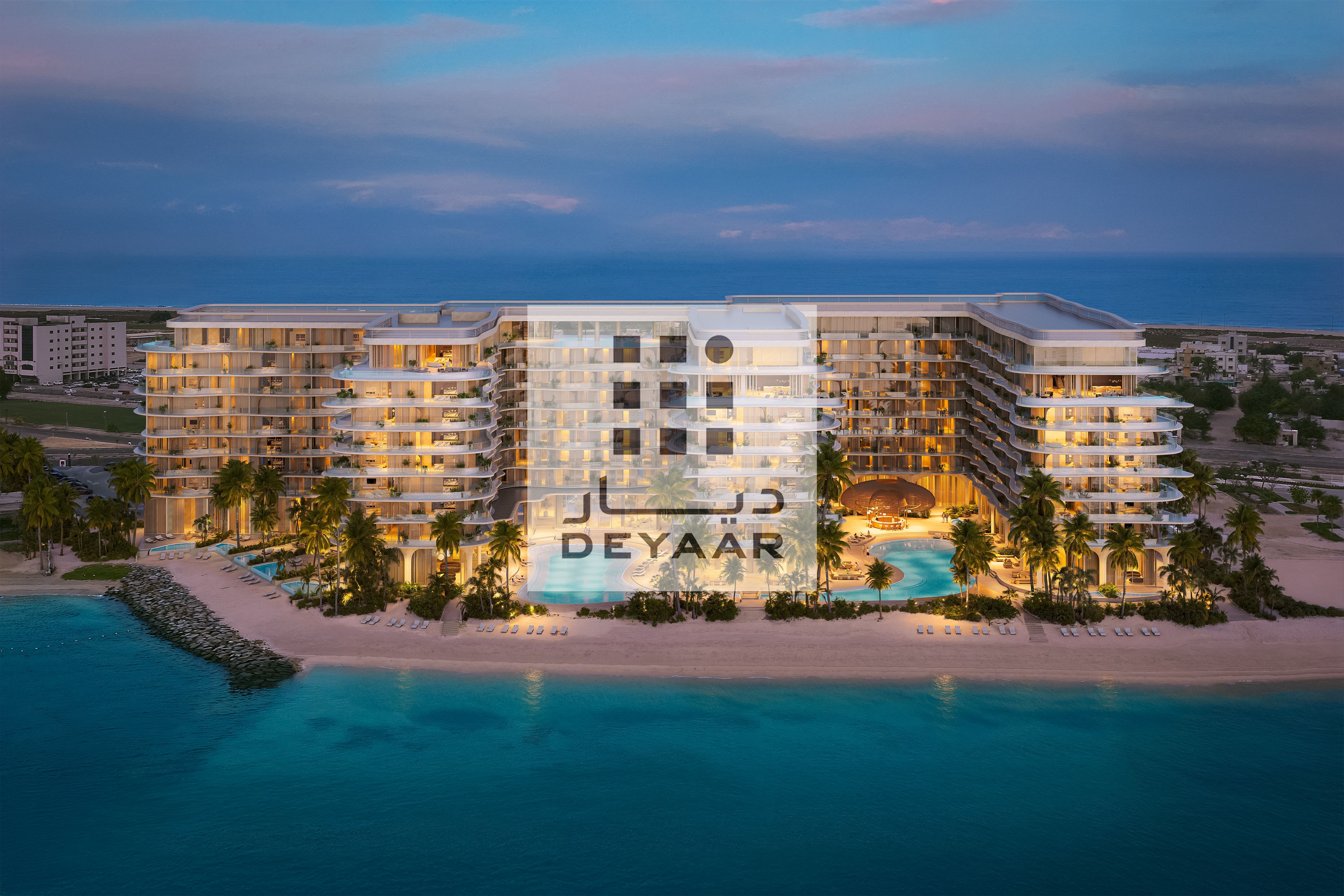 30/70 Payment Plan + 3 years free property management service| Beachfront Residences