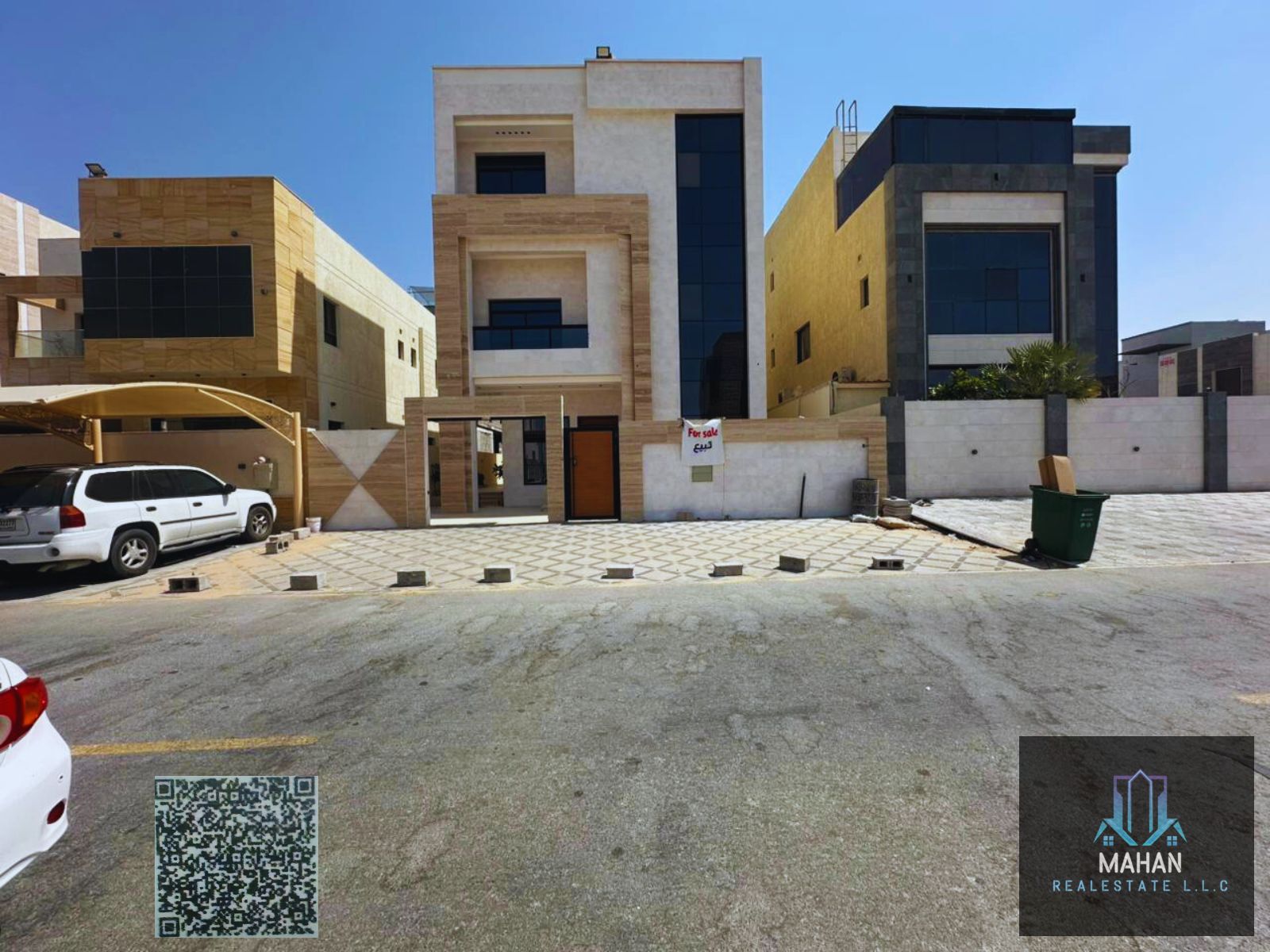 Brand New Luxury Villa with Roof | 7 Master Rooms | Corner Plot | Yasmine Gardens – Ajman
