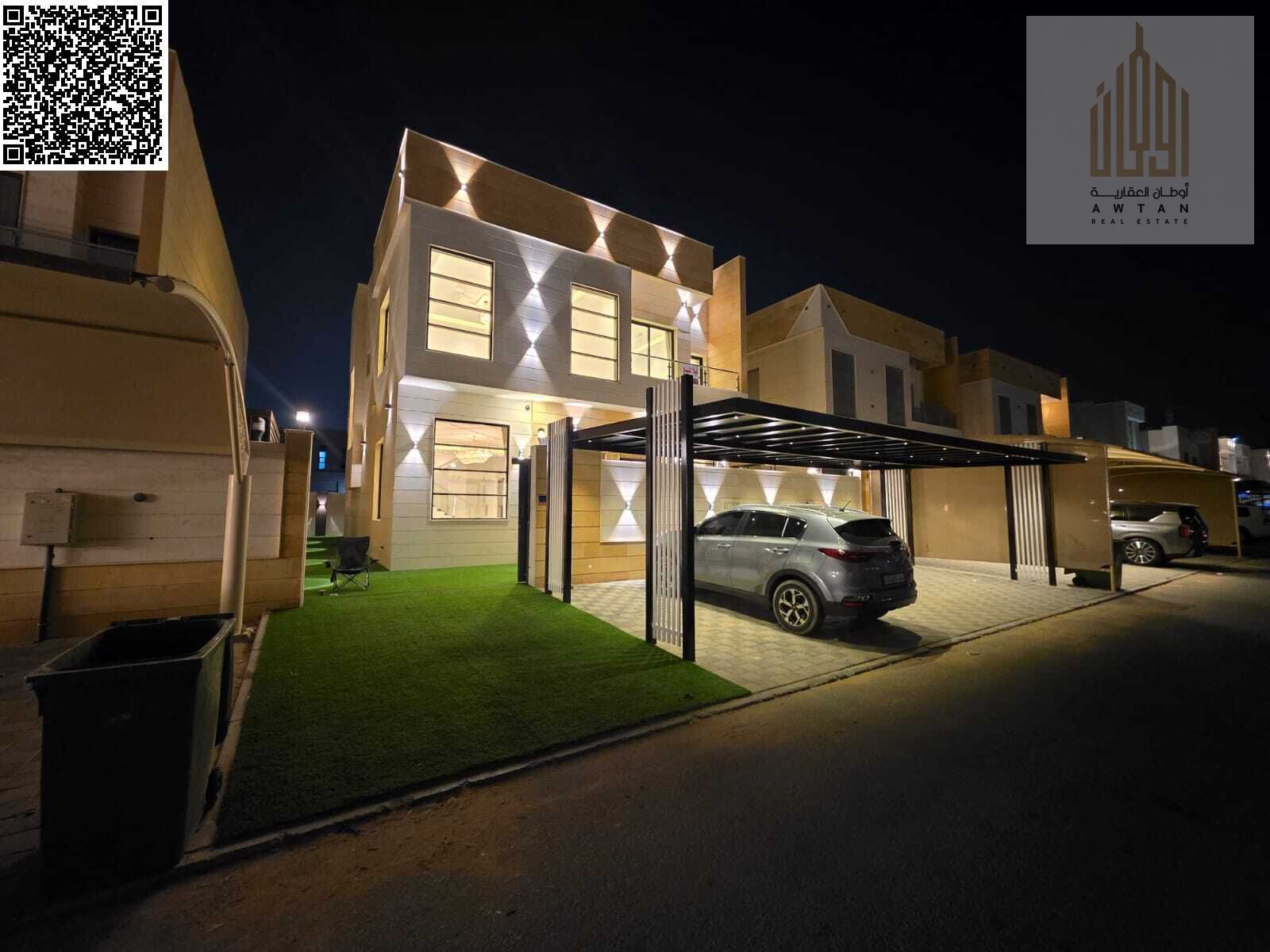Personalized finishing, ready to move in, in the most prestigious areas of Ajman