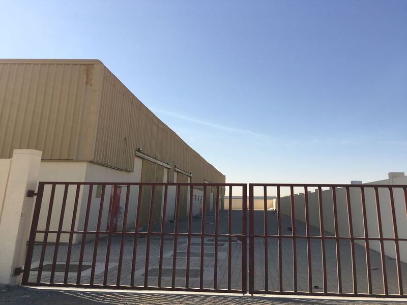 For sale: Ten sheds, approximately 40,000 square feet, with an old income of 800,000, located in Al Sajaa Al Hanu area, price 12 million.