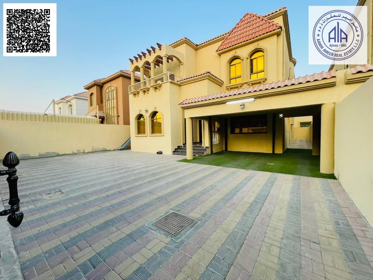 RAEDY TO MOVE VILLA | 05 MASTER BEDROOMS | VILLA AVAILABLE | FOR RENT | AL MOWAIHAT | AJMAN CLOSE TO SHEIKH AMMAR STREET