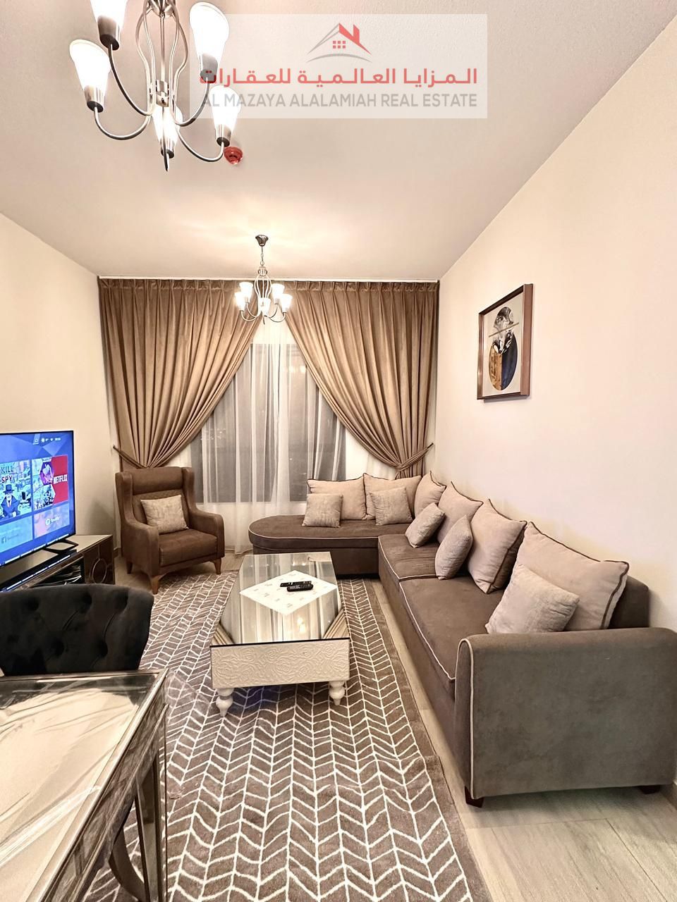 Luxury New Furnished, 3 Bedrooms - 2 halls- Maid's room - 4 Bathrooms apartment, Style Tower - Al Taawun, Sharjah