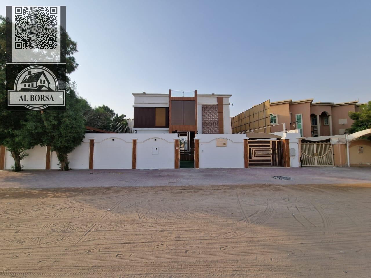 Luxury villa for monthly rent in Al Muwaihat 2 – Ajman | Fully furnished + internal elevator + elegant design and integrated facilities