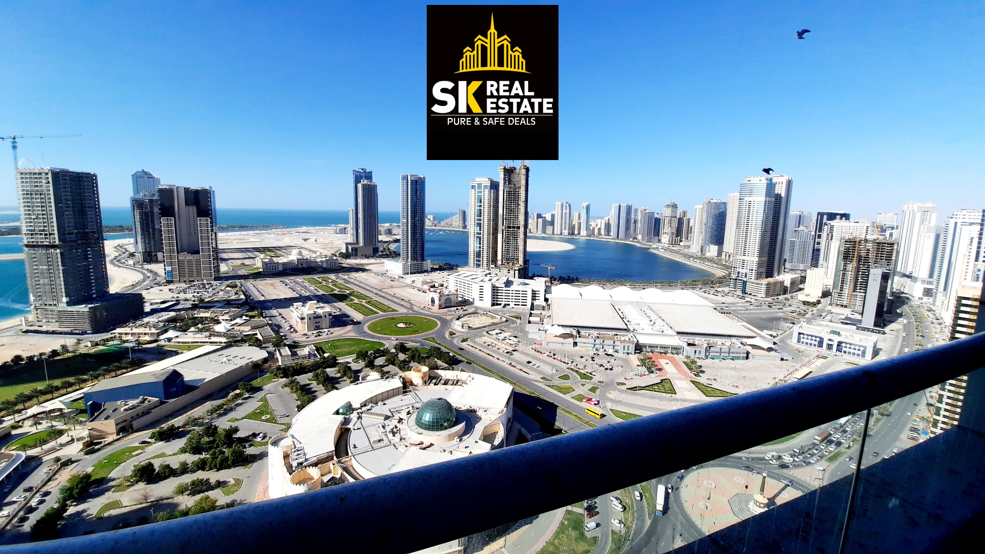 LUXURIOUS AND SEA VIEWS 2BHK IN 56K WITH FREE GYM AND SWIMMING POOL AND KIDS PLAY AREA