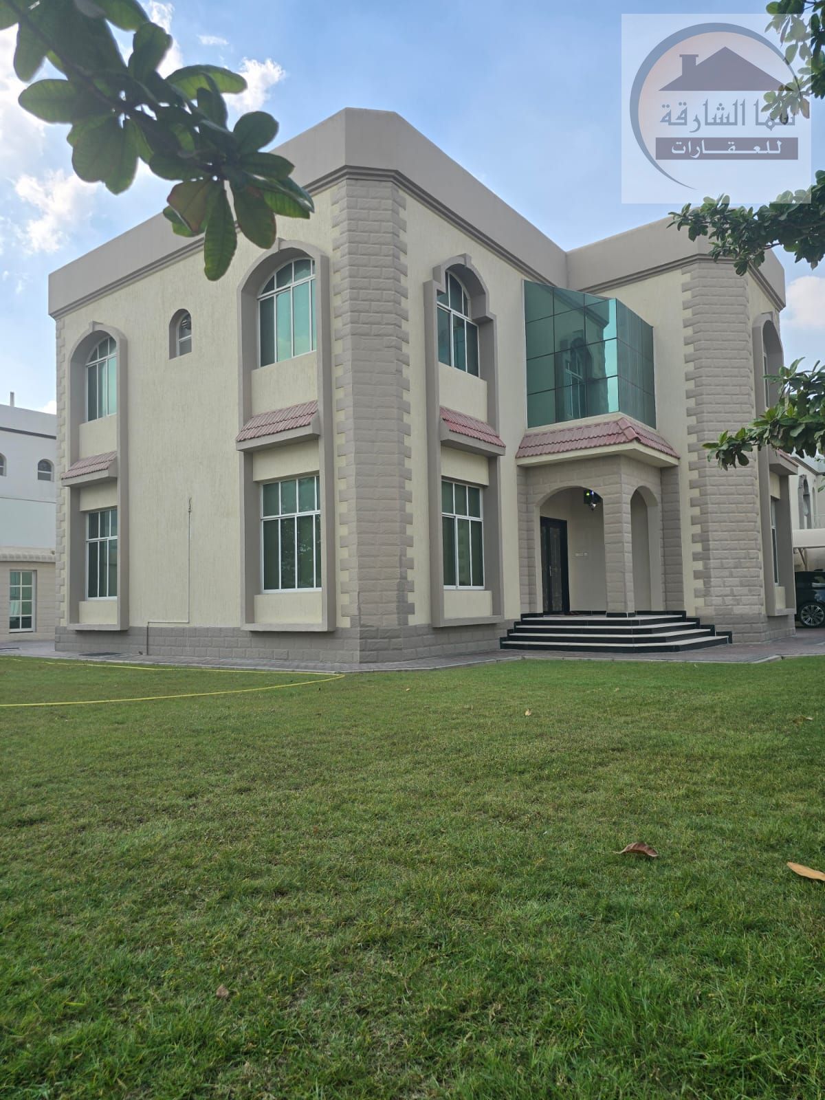 For sale: A very luxurious two-story villa in Sharjah, Al Tala'a area. .