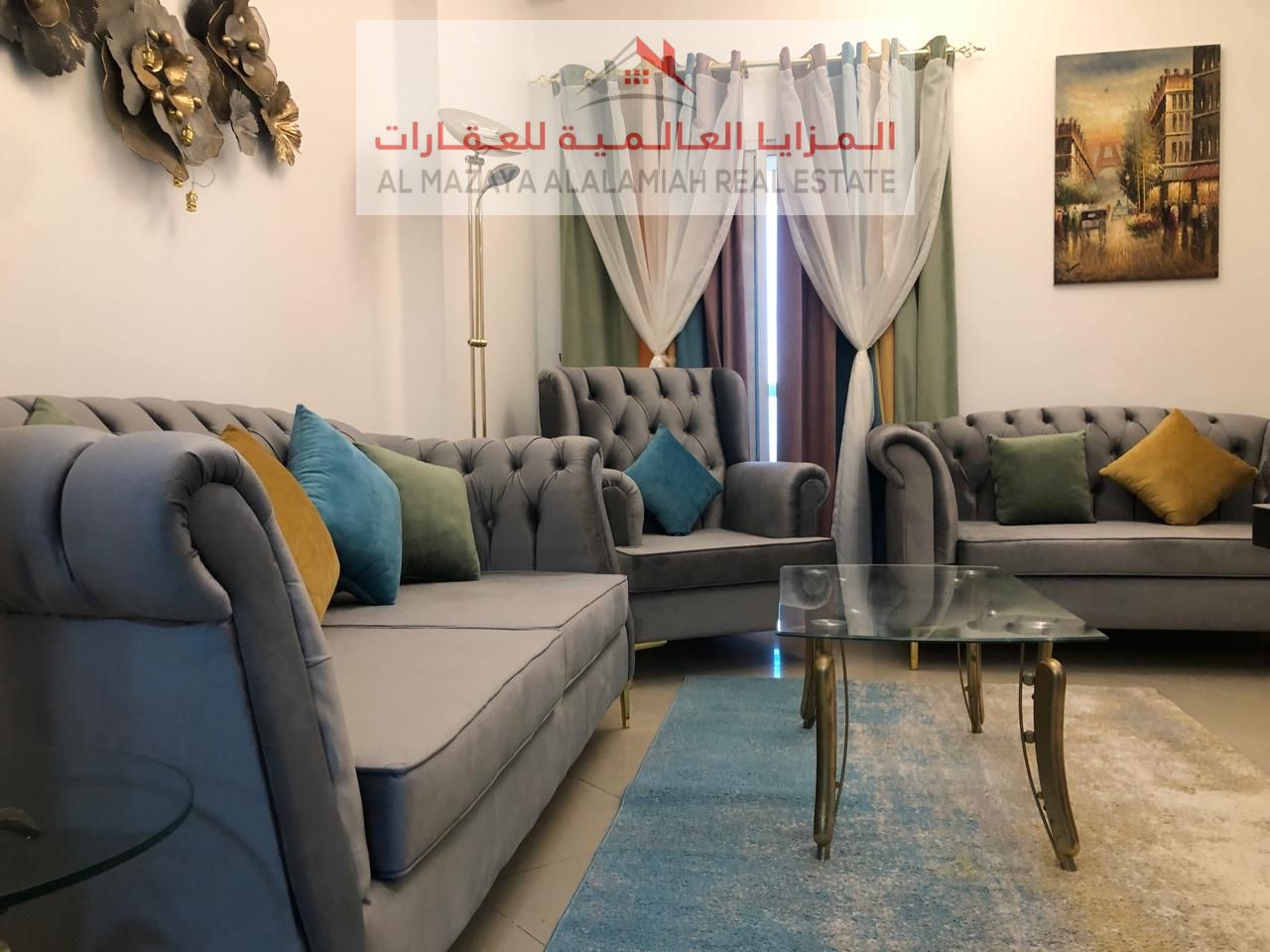 A fully furnished, super deluxe 2bhk in Al Taawun - Sharjah, for monthly rent