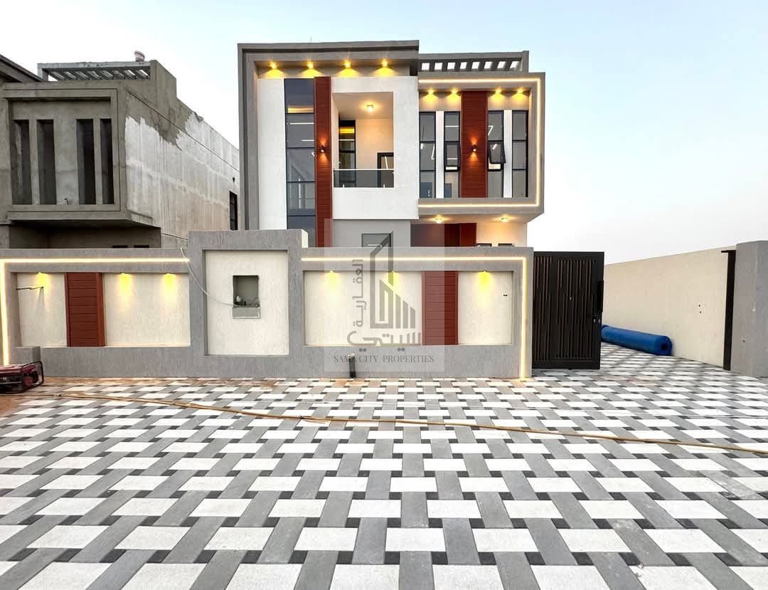 Luxurious modern villa with an elegant design in Al Helio – Ajman
