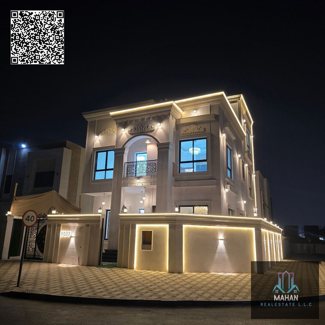 Corner 7-Bedroom Luxury Villa for Sale | Al Helio, Ajman | Near Azha Mall | AED 1.9M