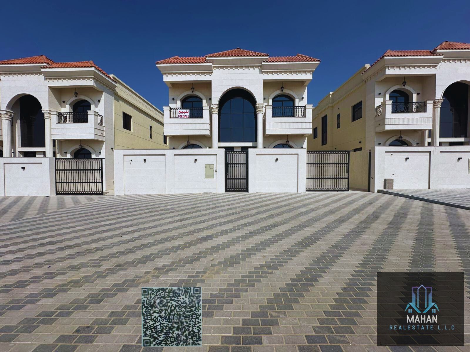 Brand New Semi-Classic Villa for Sale in Ajman – Al Helio 2 | 5 Master Bedrooms | Free Registration